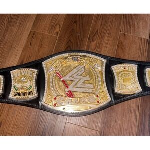 Wwe Spinner Belt AUTHENTIC RARE Figures Toy Company Belt Exc cond All Stones 07